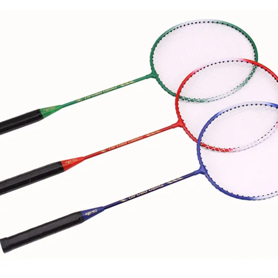 Top Rated Student 2PCS Alloy Special Price Tricolor Badminton Racket