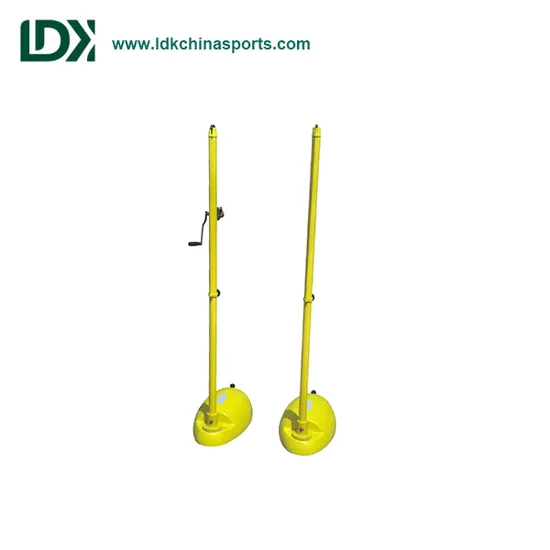 Stable ABS Base Badminton Post Badminton Pole for Sale