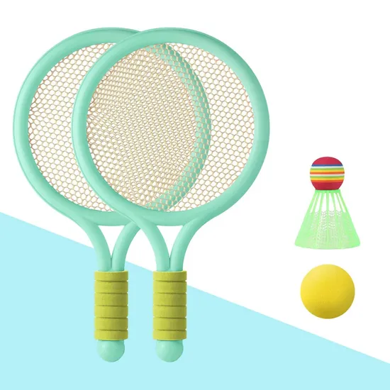 Badminton Set Rackets Shuttlecocks Sports Badminton Playing Toy Wyz19816