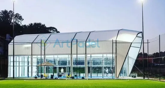 Non-Shrinking Professional Padel Tennis Court Cover Equipment Supplier Padel Court Tent