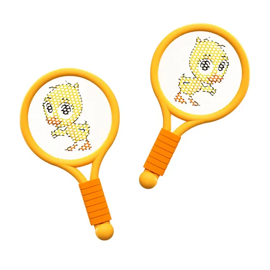 Bulk Sale and Custom Tennis Racket Paddel Racket Badminton Racket (orange)