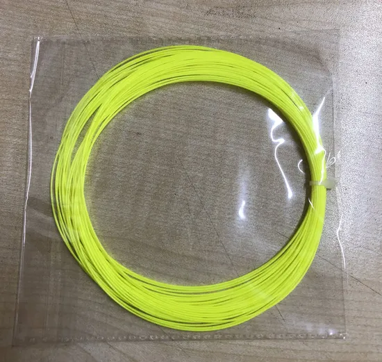 0.90mm 0.95mm 1.0mm Wollen Ball Badminton Multifilament Strimgs 11mtr for Indian Market