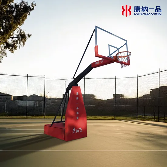 All-Weather Basketball Hoop and Stand with Buried Installation for PRO Play
