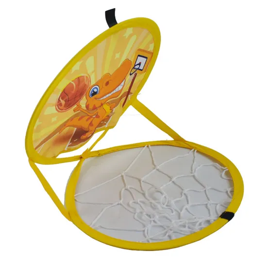 Silent Ball Children′s Indoor and Outdoor Folding Basketball Hoop