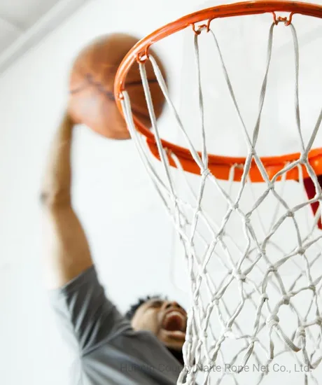 Nylon Basketball Net Polyester High Quality Standard White