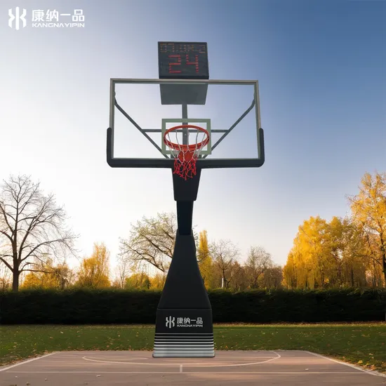Adjustable Basketball Goal System – 5′ to 10′ Height, Steel Pole & Anti-Wobble Design