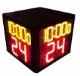 Cheap Deluxe Square Four-Sided 24-Second Basketball Timer