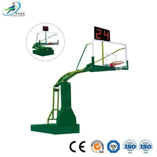 Century Star Portable Basketball Stand Indoor Supplier Inside Portable Match Equipment Hydraulic Basketball Hoop Stand