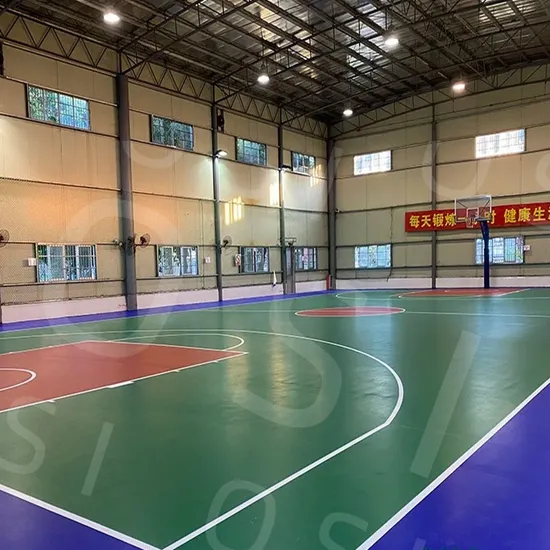 Portable Outdoor PP Plastic Modular Interlocking Basketball Sports Court Flooring Tiles Basketball Court