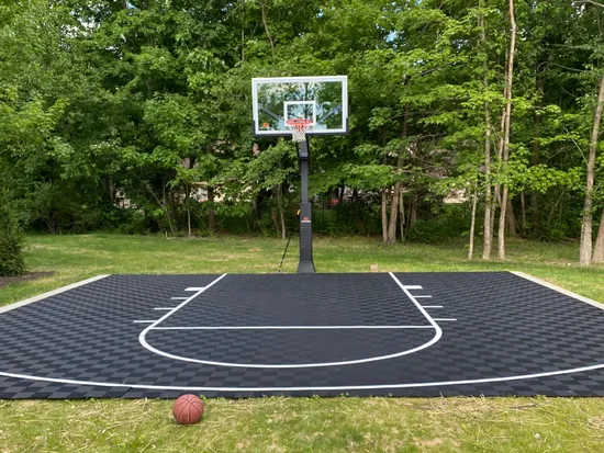 Osi Outdoor Sport Court Tiles Basketball Courts Mat Backyard Basketball Court Flooring for Free Sample