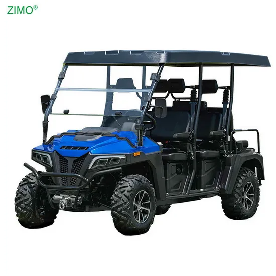 2025 New Gasoline Powered 4x4 UTV 6 Seater Off Road Hunting Cart Gas Golf Car for Sale