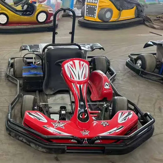 Outdoor Playground Adults Attraction Games Racing Electric Battery Go Karts