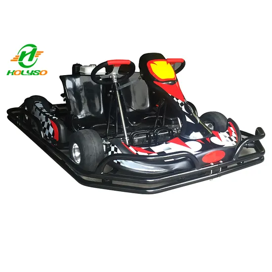 2018 New Double Seat Racing Go Kart with Rear Shaft Cover, Solf Seat Cover and 3 Point Safe Belt Hot on Sale