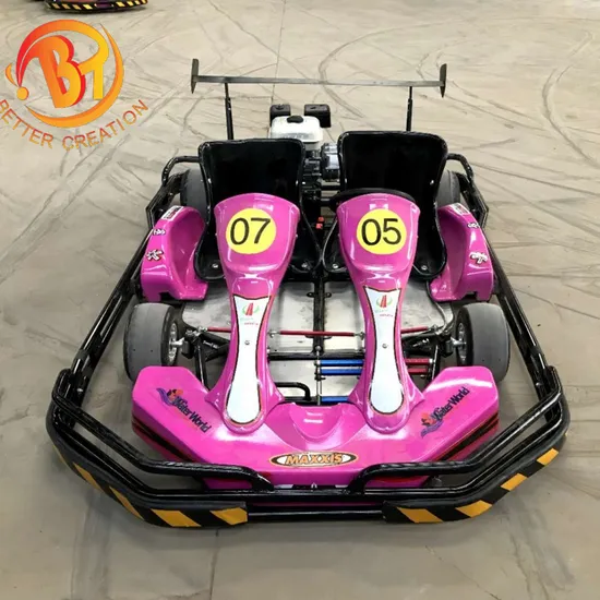 Double Adult Design High Speed Fuel Gasoline Go Kart Car Racing