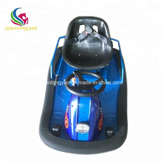 Outdoor Playground Equipment Powerful 350W 2 Seats Crazy Cart Drift Go Kart