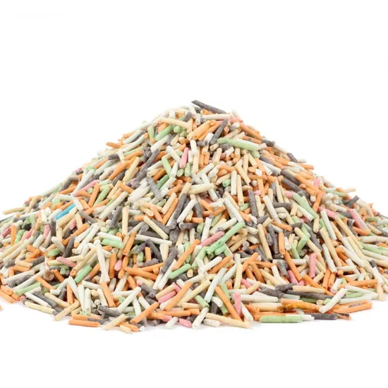 OEM New Products Colored Mixed Tofu Cat Litter From Original Facotory