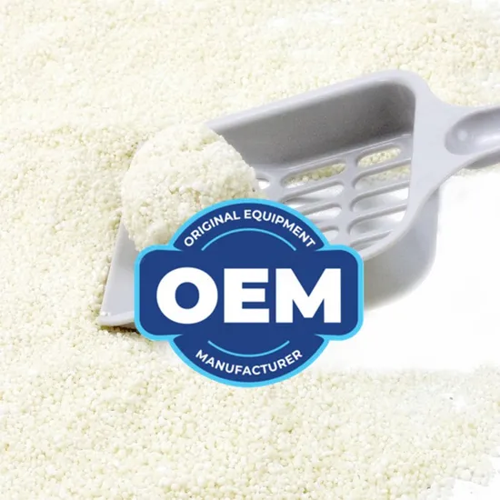 High Quality Cassava Cat Litter Advanced Material White Rice Pads Feeling Export Factory