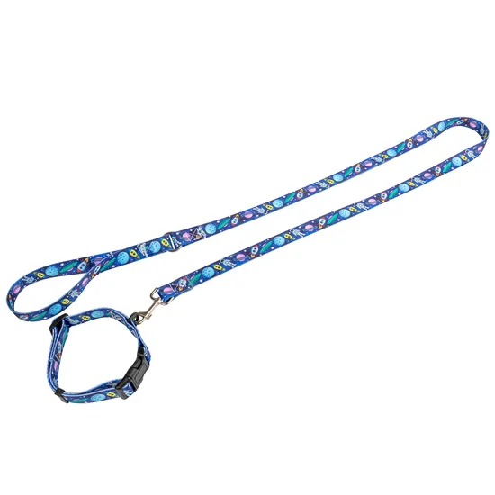 New Fashion Colorful Metal Buckle Dogs Cats Pet Collars Leashes