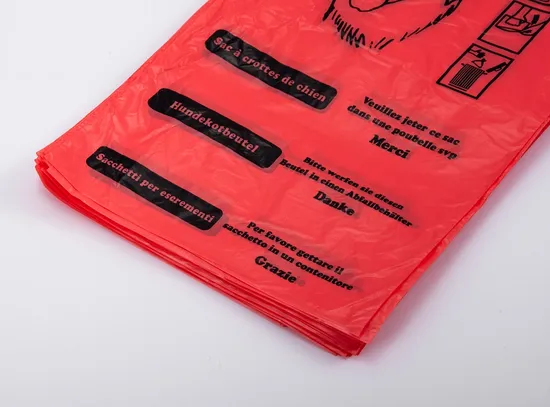 Degradable Plastic Pet Manure Garbage Plastic Bags