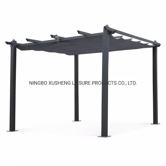 3X3m Outdoor Patio Alu Pergola with Flexible Canopy