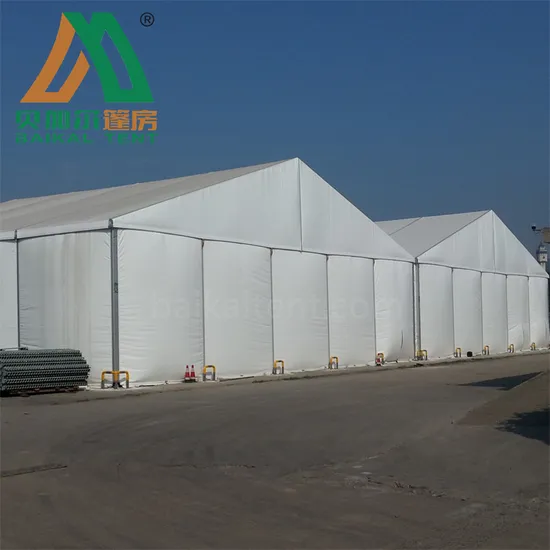Outdoor Aluminum Structure Warehouse Storage Industrial Large Tent
