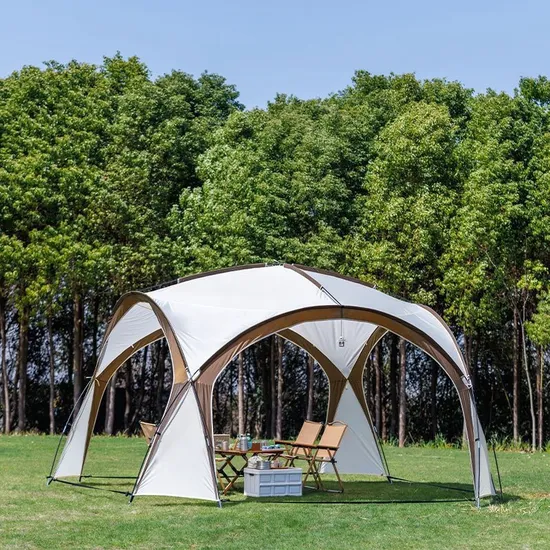The Ultimate Outdoor 8-10 Person Camping Tent Silver-Coated New Tent Designed for Rain Protection From Sun and Sun Portable Gazebo Outdoor Camping Tent with UV