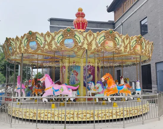 Amusement Park Attraction Equipment Rides Carousel for Kids World Playgound