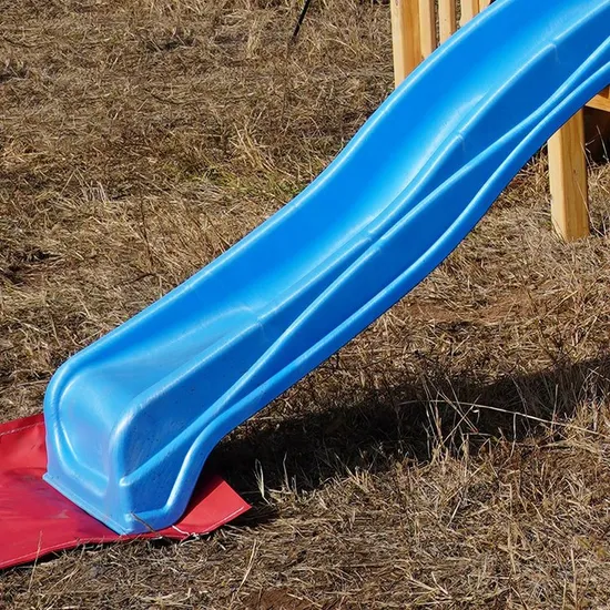 Playhouse Kindergarten Garden Courtyard Park Villa School Children Wave Plastic Outdoor Slide
