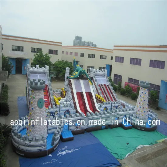 Giant Dragon Inflatable Fun Ctiy Game (AQ01162)