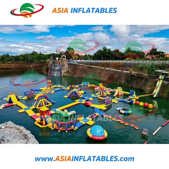 Commercial New Style PVC Tarpaulin Floating Inflatable Water Park
