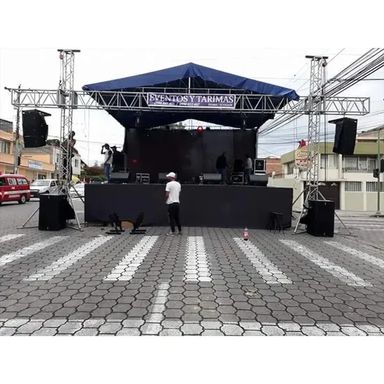 Factory Price Easy Installation Aluminum Wedding Party Event Concert Lighting Stage and Truss Structure System