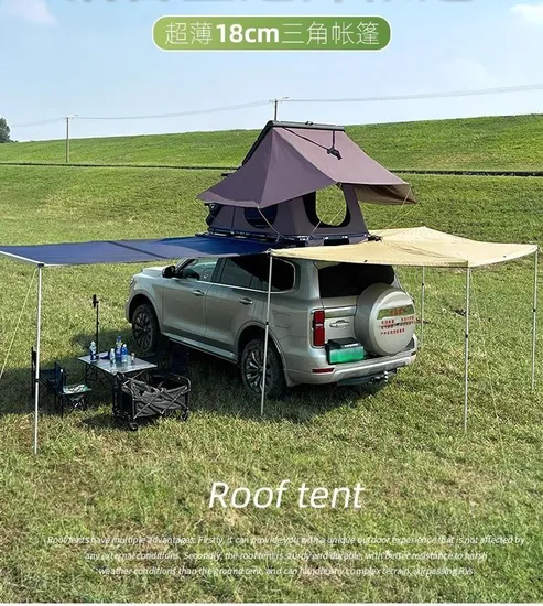 Aluminum or ABS Shell Camping Hard Shell Camping Car Roof Top Tent
