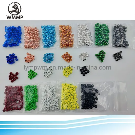 First Class Tungsten Beads Tungsten Countersunk Round &Slotted Beads