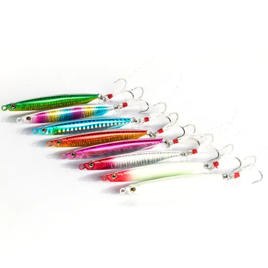 20g 30g 40g Iron Metal Artificial Hard Bait Fishing Jig Lures