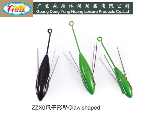 Spider Sinker Claw Shaped Breakway Sinker Fishing Lead Weight Fishing Tackle