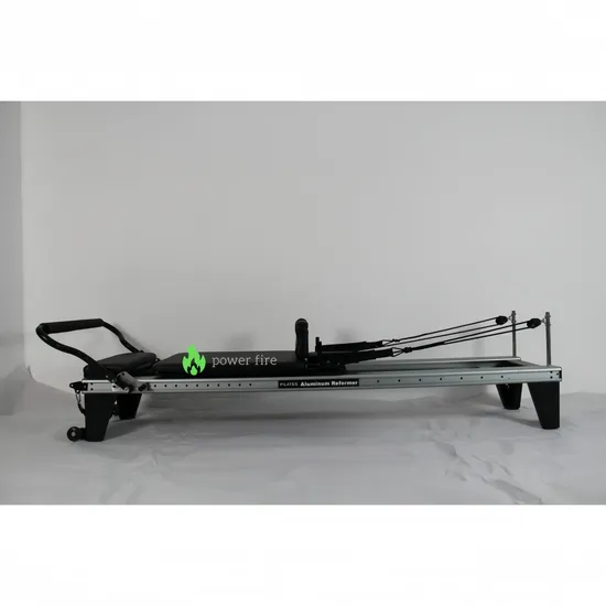 Premium Aluminium Wood Pilates Reformer for Home Fitness