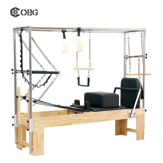 Indoor Pilates Equipment Professional Pilates Training Pilates Half Rack Commercial Foldable Pilates Bed Reformer Yoga-Suppliesyoga Reformer