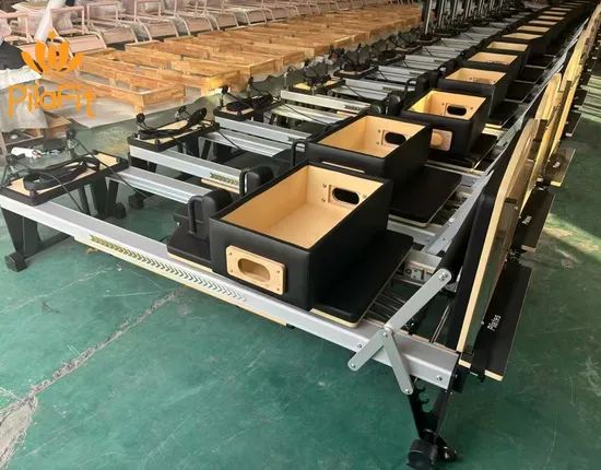 Wholesale Customize Fitness Aluminium Merrithew Wood Pilates Reformer Cadillac Manufacturer Foldable Good Quality for Sale Home