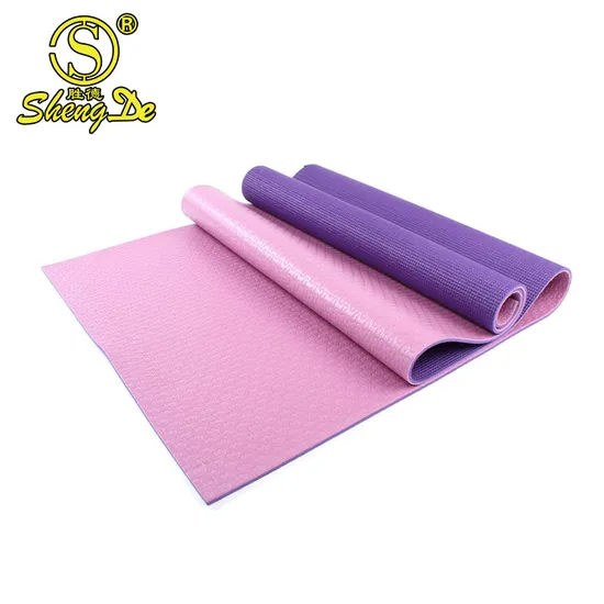 China Manufacturer Wholesale Recyclable Sport Latex Free Non-Slip Foam PVC Organic Yoga Mats