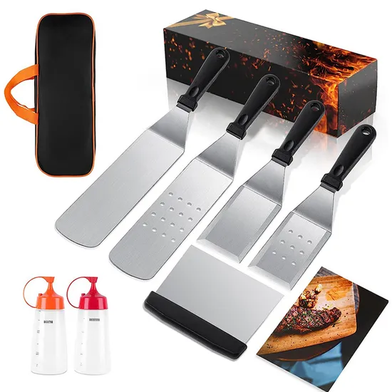Premium Stainless Steel BBQ Tool Set for Outdoor Grilling Adventures Fork