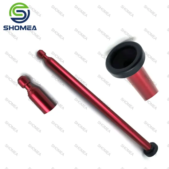 Custom Aluminum Telescopic Blow Rod with Flare End