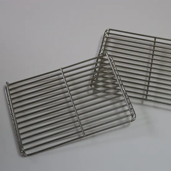 Manufacturer Customzied Barbecue Rack BBQ Grill Mesh Oven Grid Chrome/BBQ Grill Grate