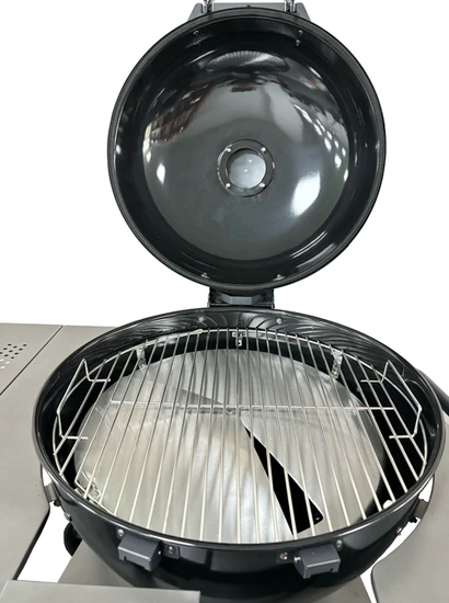 in Stock Smart Temperature Control Portable Charcoal BBQ Grills with Serving Table