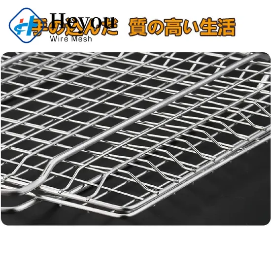 Disposable Barbecue Mesh Drying Grid Tinfoil Tray Grate 30*60cm 40*60cm 30*70cm