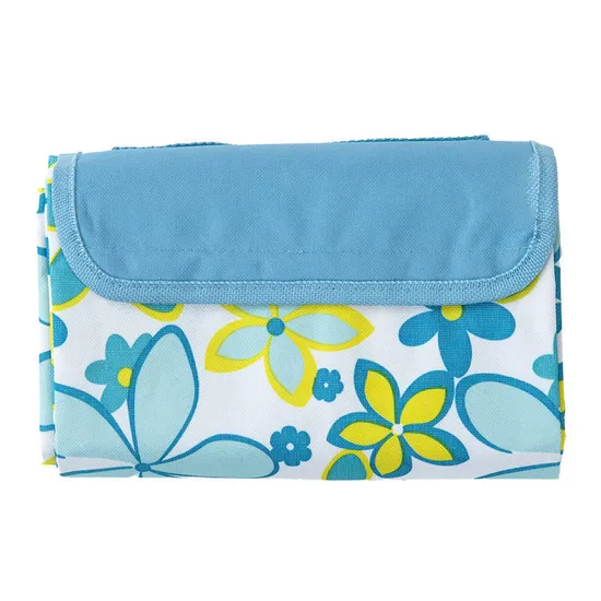 Fashion Printed Portable Picnic Blanket Spring Outdoor Travel Camping Damp Proof Mat