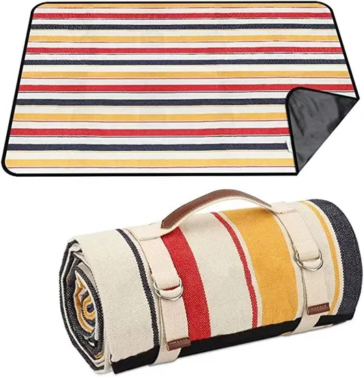 Picnic Blankets Outdoor Extra Large Waterproof Picnic Blanket with Carry Strap