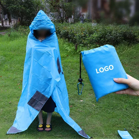 Camping Outdoor Sand Free Beach Mat Waterproof Foldable Beach Pocket Blanket Mat