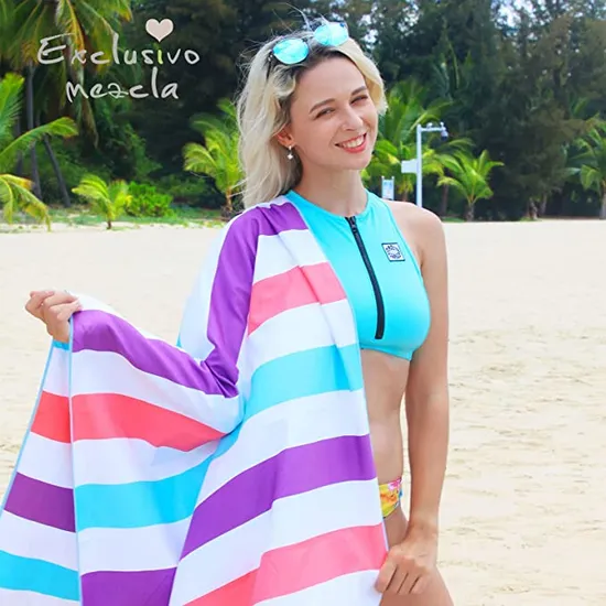 2-Pack Microfiber Quick Dry Beach Tower