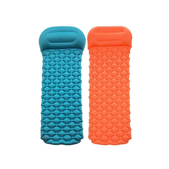 Sleeping Pad for Camping Ultralight Inflatable Sleeping Mat with Built-in Foot Pump