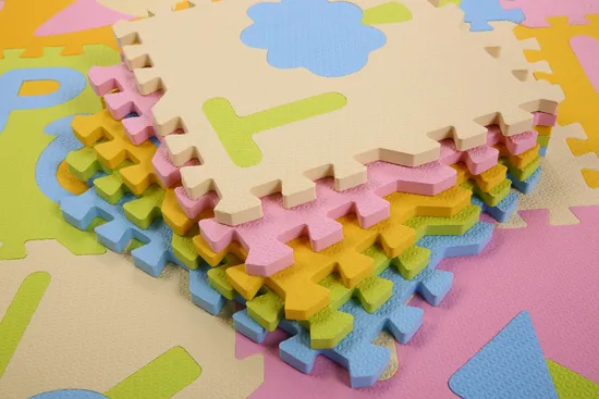Custom Size Non-Toxic SSD Plastic Bag Baby Cushion Play Mat